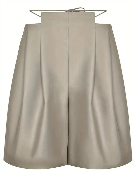 Elegant Lowrise Shorts Office Wear